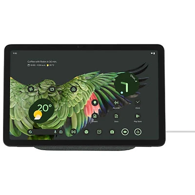 Open Box - Google Pixel 10.95" 256GB Tablet with Charging Speaker Dock - Haze