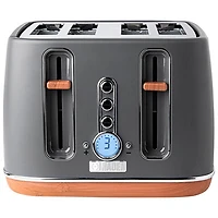 Haden Dorchester Toaster - 4-Slice - Grey