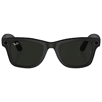Ray-Ban | Meta Wayfarer Smart Glasses with AI, Photo, Video, Audio & Messaging - Matte Black/Clear to G-15 Green Transitions