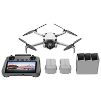 DJI Mini 4 Pro Quadcopter Drone Fly More Combo & Remote Control with Built-in Screen