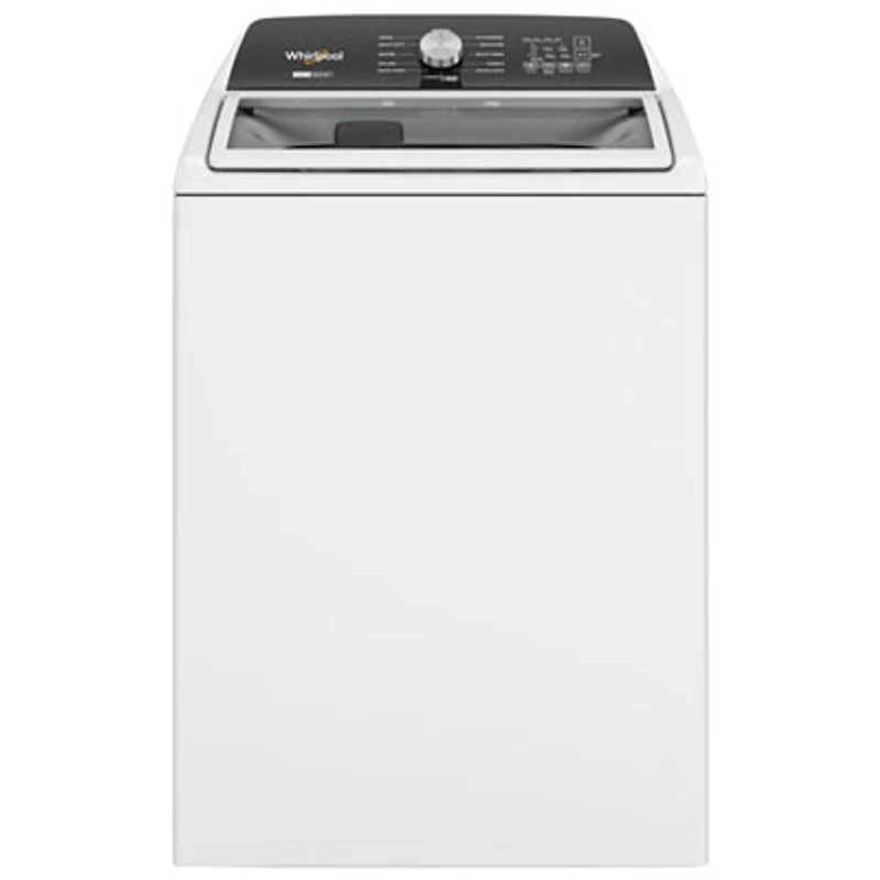 Open Box - Whirlpool 5.4 Cu. Ft. High Efficiency Top Load Washer (WTW5057LW) - White - Scratch & Dent