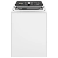 Open Box - Whirlpool 5.4 Cu. Ft. High Efficiency Top Load Washer (WTW5057LW) - White - Scratch & Dent
