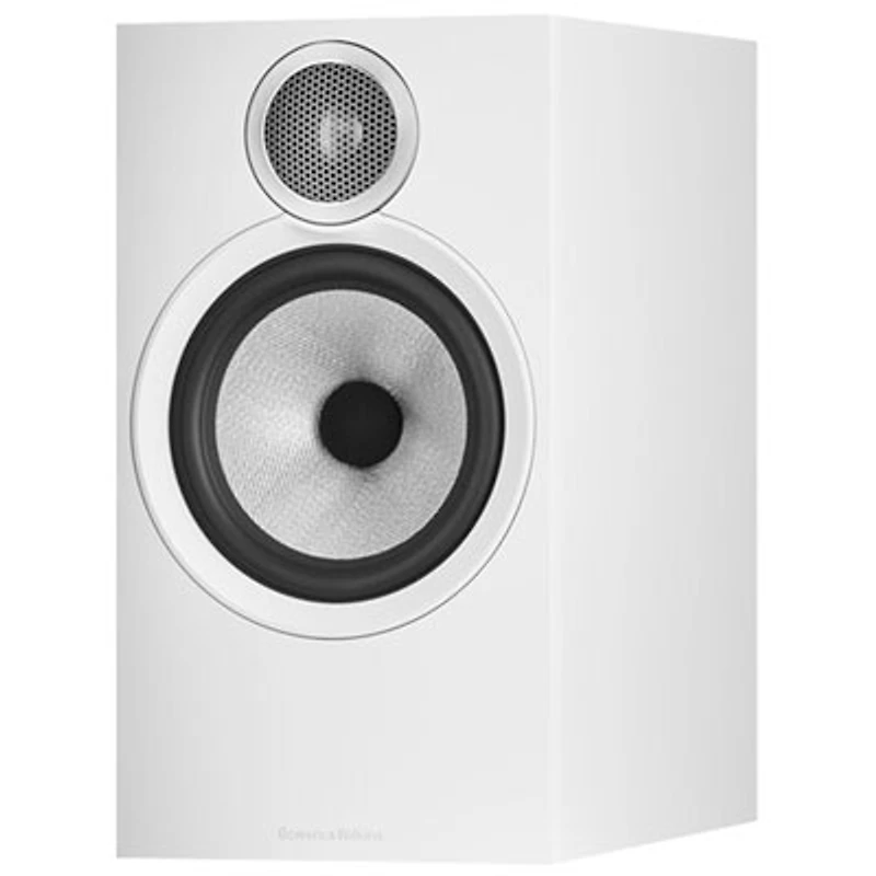 Bowers & Wilkins 606 S3 Bookshelf Speaker - Pair - White