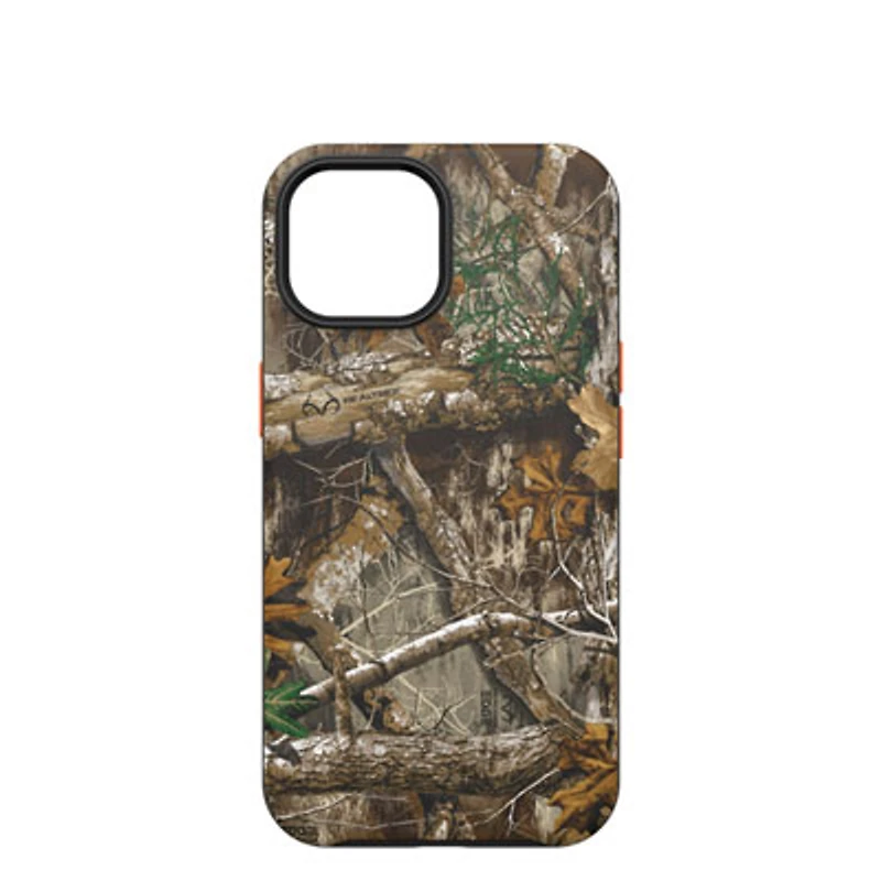 OtterBox Symmetry Fitted Hard Shell Case w/ MagSafe for iPhone 16e/15/14/13 - RealTree Blaze Edge