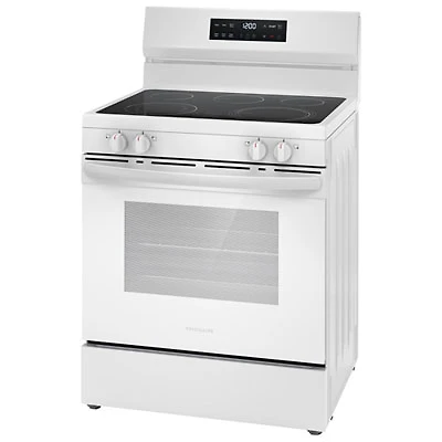 Frigidaire 30" 5.3 Cu. Ft. 5-Element Freestanding Electric Range (FCRE306CAW) - White