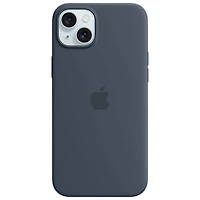 Apple Silicone Fitted Soft Shell Case with MagSafe for iPhone 15 Plus