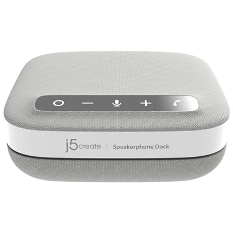 j5create USB-C 4K Speakerphone Dock (JCDS335) - Grey/White