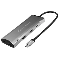 j5create Elite Triple-Monitor USB-C Mini Dock (JCD397) - Space Grey