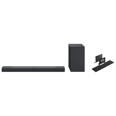 Open Box - LG SC9S 400W 3.1.3 Channel Dolby Atmos Sound Bar w/ Bracket for LG OLED TVs&Triple Up-Firing Speakers