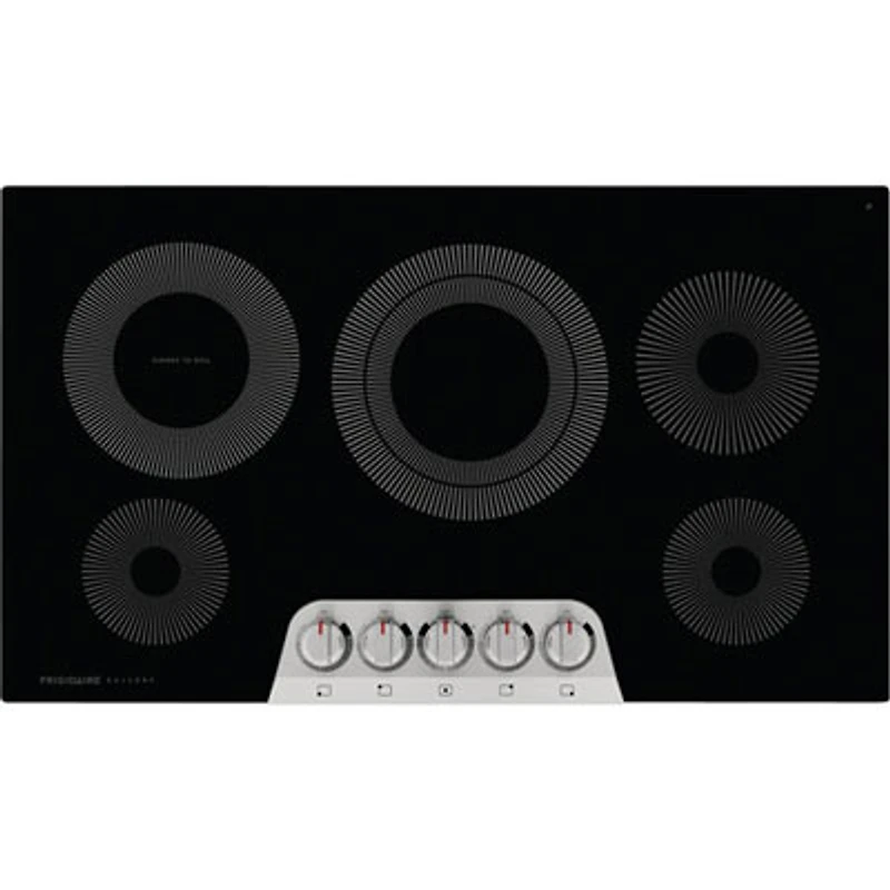 Open Box - Frigidaire Gallery 36" 5-Element Electric Cooktop (GCCE3670AS) - Stainless Steel - Perfect Condition