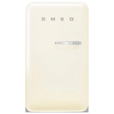 Smeg Retro 22" 3.9 Cu. Ft. Top Freezer Refrigerator (FAB10ULCR3) - Cream