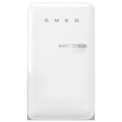 Smeg Retro 22" 3.9 Cu. Ft. Top Freezer Refrigerator (FAB10ULWH3) - White