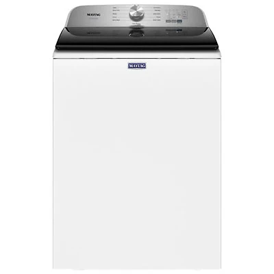 Open Box - Maytag Pet Pro 5.4 Cu. Ft. Top Load Washer (MVW6500MW) - White - Scratch & Dent