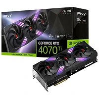 PNY GeForce RTX 4070 Ti 12GB RGB GDDR6X Video Card