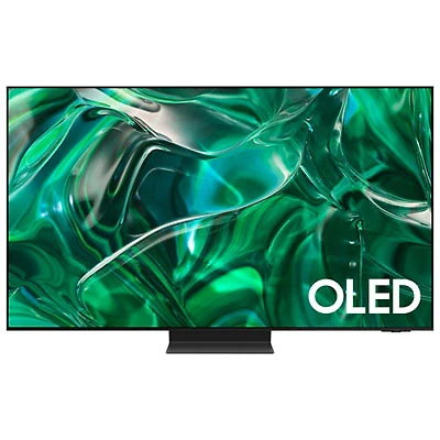 Open Box - Samsung 77" 4K UHD HDR OLED Tizen Smart TV(QN77S95CAFXZC) - 2023 - Titan Black