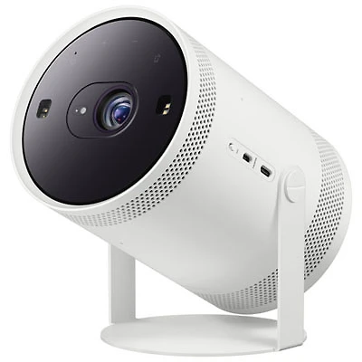 Open Box - Samsung The Freestyle 1080p LED Portable Home Theatre Projector (SP-LFF3CLAXXZC) - White