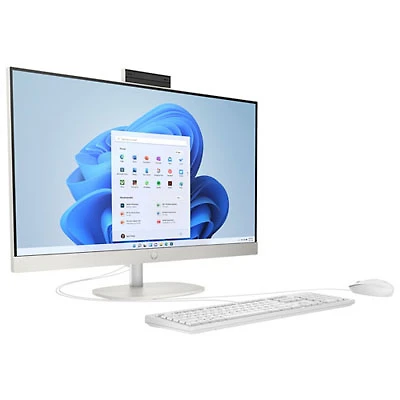 Open Box - HP 27" All-in-One PC (AMD Ryzen 5 7520U/512GB SSD/16GB RAM/Windows 11)