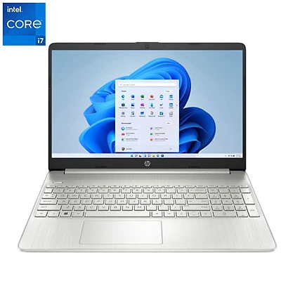 Open Box - HP 15.6" Laptop - Natural Silver (Intel Core i7-1255U/1TB SSD/16GB RAM/Windows 11 Home)