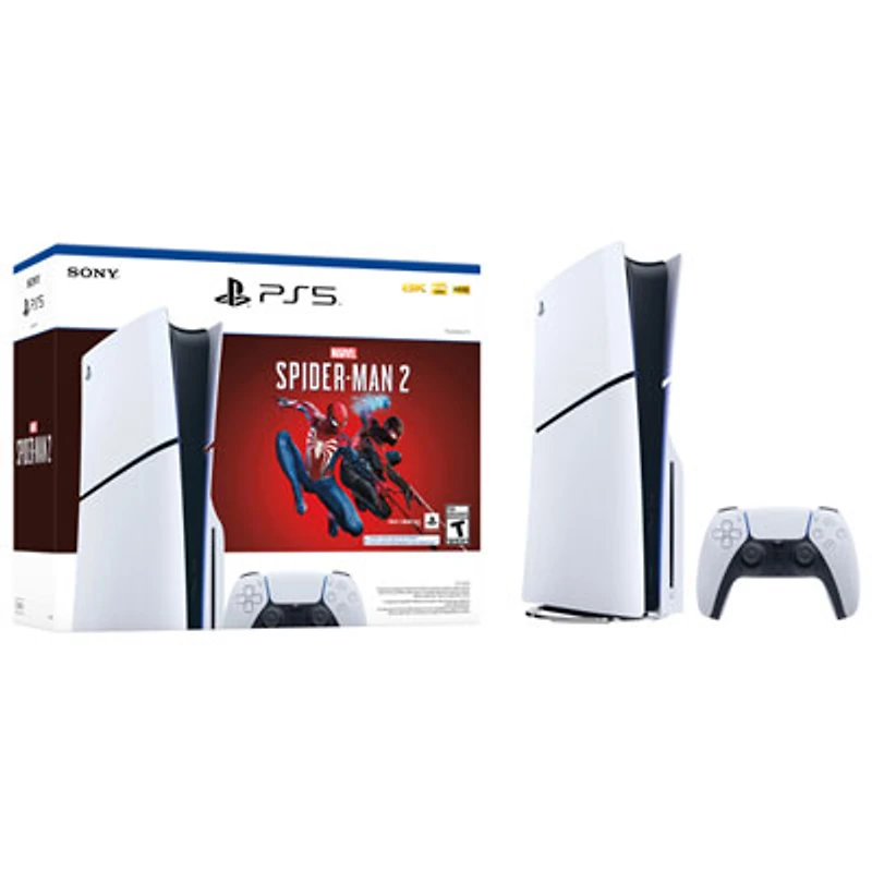 PlayStation 5 Slim Console - Marvel's Spider-Man 2 Bundle