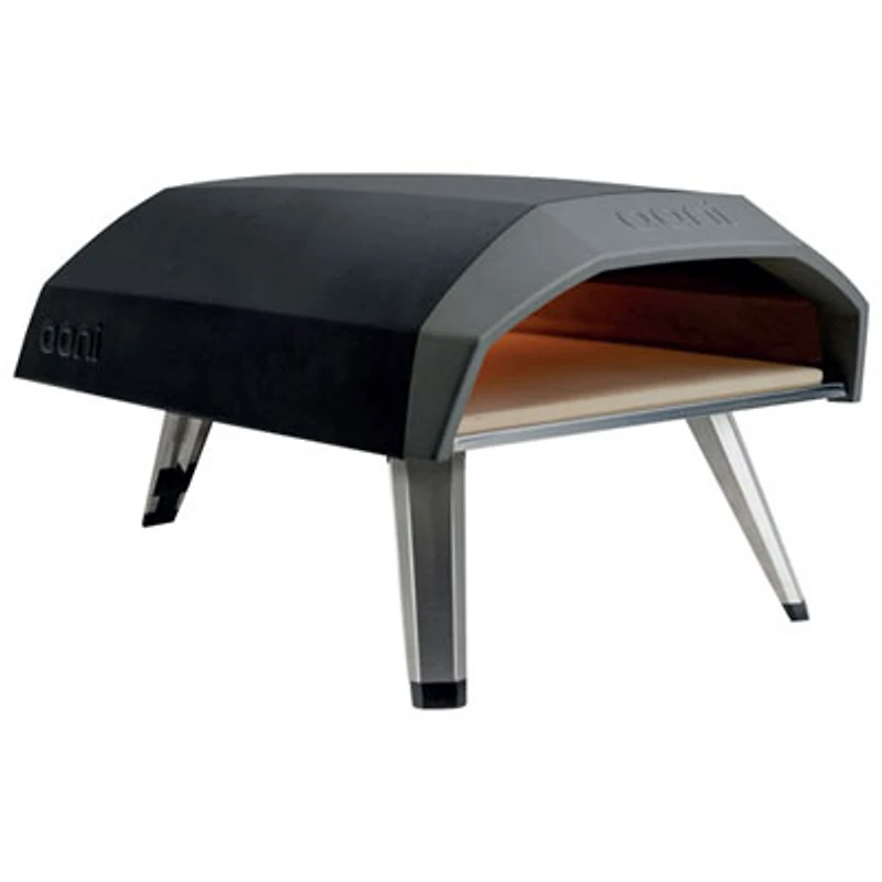 Open Box - Ooni Koda 12" Pizza Oven - Black/Silver
