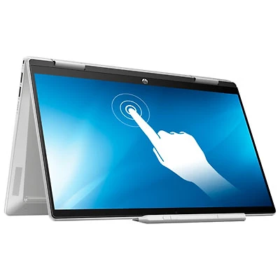 HP Pavilion x360 14" Touchscreen 2-in-1 Laptop - Silver (Intel Core i5-1335U/8GB RAM/512GB SSD/Win 11)