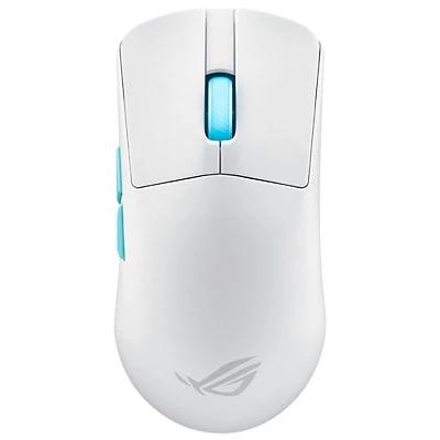 Asus ROG Harpe Ace Aim Lab Edition Pro-Tested Form Factor Lightweight 36000 DPI wireless Gaming Mice - Moonlight White - Only at Best Buy