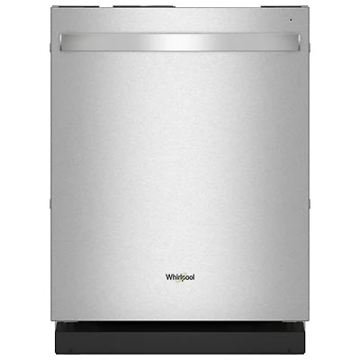 Whirlpool 24" 44dB Built-In Dishwasher w\ Stainless Steel Tub & Third Rack (WDT550SAPZ) - Stainless Steel