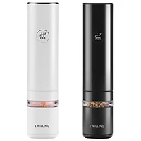 Zwilling Enfinigy Salt & Pepper Mill Set - Black/White