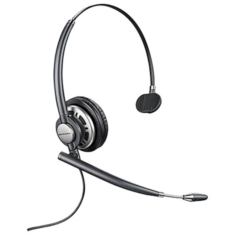 Hp Poly EncorePro HW710 On-Ear Noise Cancelling Wired Headset - Black