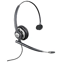 Hp Poly EncorePro HW710 On-Ear Noise Cancelling Wired Headset - Black