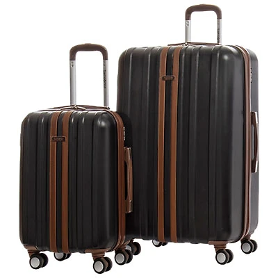 Samsonite Spectacular 2-Piece Hard Side Expandable Luggage Set - Black/Brown