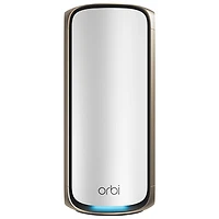 NETGEAR Orbi Quad-Band Whole Home Mesh Wi-Fi 7 Add-on Satellite (RBE970-100CNS)