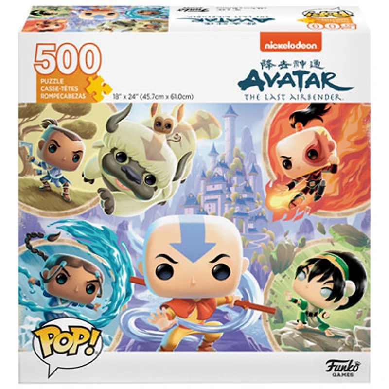 Funko Pop Avatar: The Last Airbender Puzzle - 500 Pieces