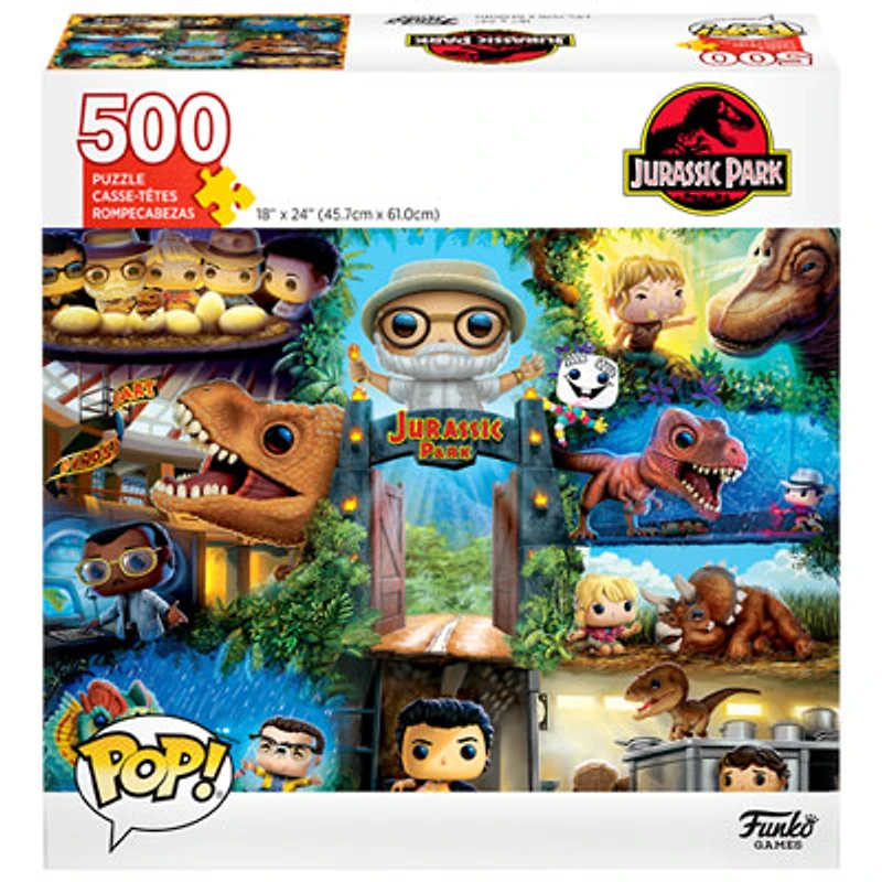 Funko Pop Jurassic Park Puzzle - 500 Pieces