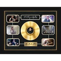 Frameworth The Tragically Hip: Man Machine Poem Band Collage with Gold LP Framed Canvas (28.5x38")