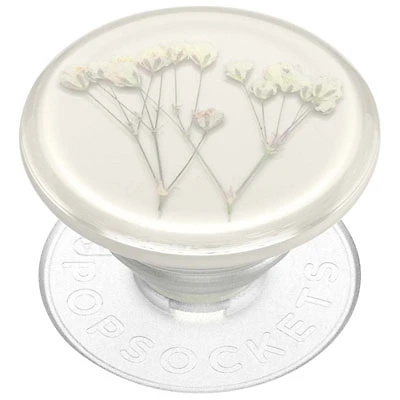 PopSockets PopGrip Universal Cell Phone Expanding Grip & Stand - Pressed Baby's Breath