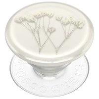 PopSockets PopGrip Universal Cell Phone Expanding Grip & Stand - Pressed Baby's Breath