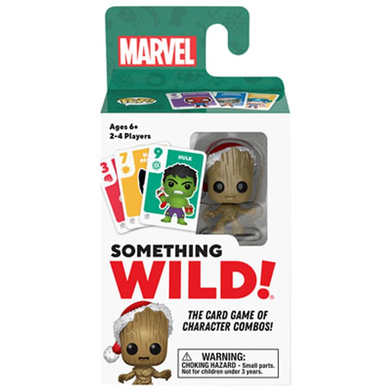Something Wild Marvel: Holiday Baby Groot Card Game - English
