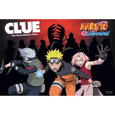 Clue: Naruto Shippuden Board Game - English