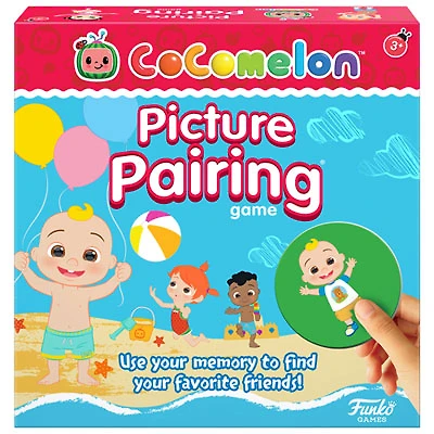 Cocomelon Picture Pairing Card Game - English