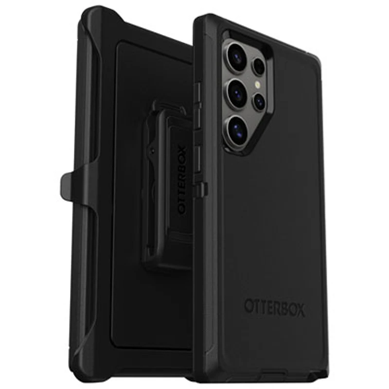 OtterBox Defender Fitted Hard Shell Case for Galaxy S24 Ultra - Black