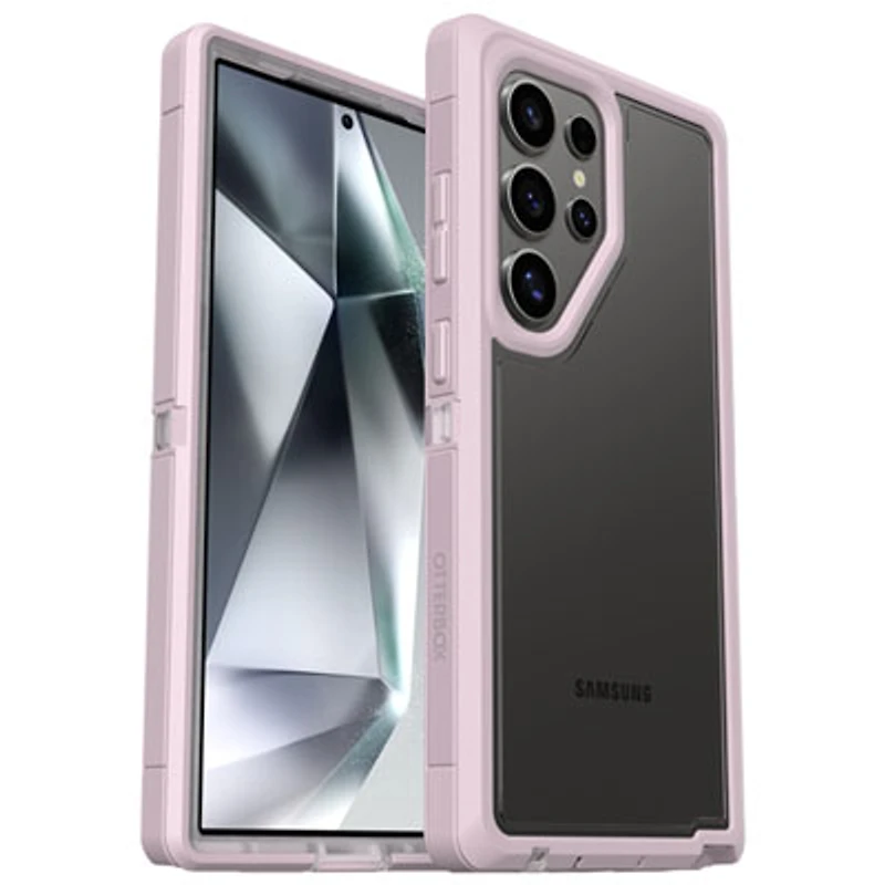 OtterBox Defender XT Fitted Hard Shell Case for Galaxy S24 Ultra - Pink/Clear
