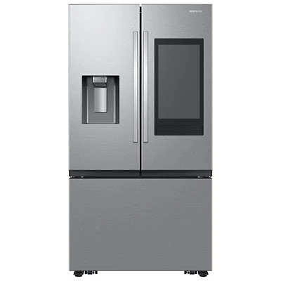 Open Box - Samsung 36" 30 Cu. Ft. French Door Refrigerator (RF32CG5900SRAC) -Stainless Steel -Scratch & Dent