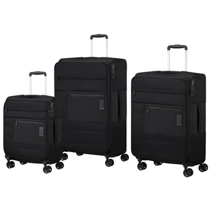 Samsonite Vaycay 3-Piece Soft Side Expandable Luggage Set - Black