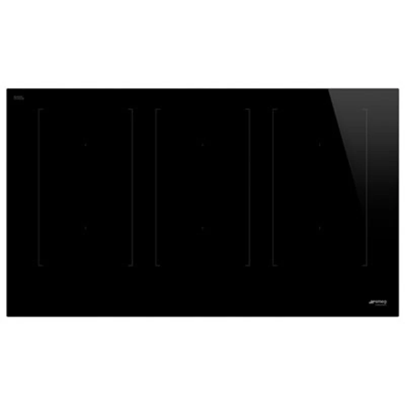 Smeg 35" 6-Element Induction Cooktop (SIMU336D) - Black