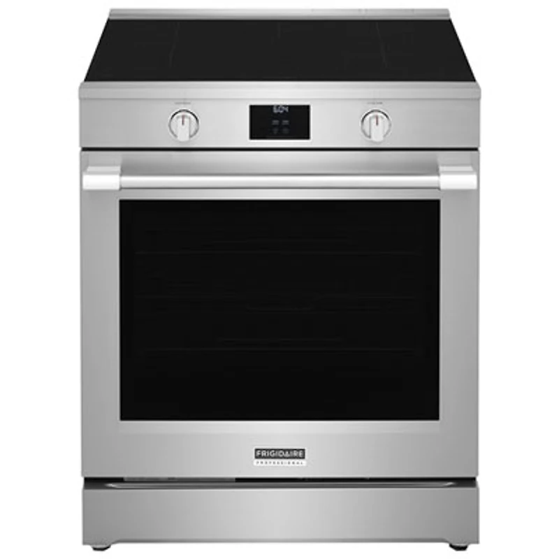 Frigidaire Professional 30" 6.2 Cu. Ft. True Convection 5-Element Freestanding Induction Air Fry Range - Stainless Steel