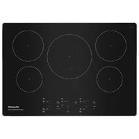 Open Box - KitchenAid 30" 5-Element Induction Cooktop (KCIG550JSS) - Stainless Steel - Perfect Condition