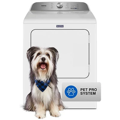 Open Box - Maytag 7.0 Cu. Ft. Electric Dryer (YMED6500MW) - White - Scratch & Dent