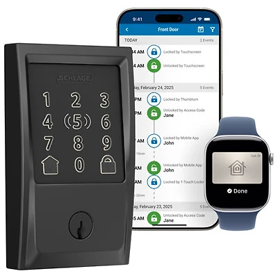Schlage Encode Plus Smart WiFi Deadbolt Smart Lock