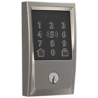 Schlage Encode Plus Smart WiFi Deadbolt Smart Lock - Satin Nickel